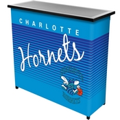Charlotte Hornets Hardwood Classics NBA Portable Bar w/Case, NBA8000HC-CH