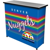 Denver Nuggets Hardwood Classics NBA Portable Bar w/Case, NBA8000HC-DN