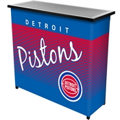Detroit Pistons Hardwood Classics NBA Portable Bar w/Case, NBA8000HC-DP