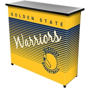 Golden State Warriors Hardwood Classics NBA Portable Bar w/Case, NBA8000HC-GSW