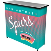 San Antonio Spurs Hardwood Classics NBA Portable Bar w/Case, NBA8000HC-SAS