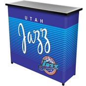 Utah Jazz Hardwood Classics NBA Portable Bar w/Case, NBA8000HC-UJ
