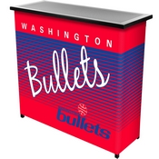 Washington Bullets Hardwood Classics NBA Portable Bar w/Case, NBA8000HC-WB