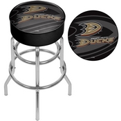 NHL Chrome Bar Stool with Swivel - Watermark - Anaheim Ducks, NHL1000-AD-WM
