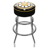 Throwback Boston Bruins Padded Bar Stool, NHL1000-BBV