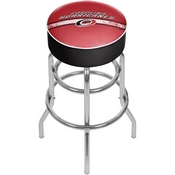 NHL Chrome Bar Stool with Swivel - Carolina Hurricanes, NHL1000-CH2