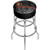 NHL Chrome Bar Stool with Swivel - Watermark - Ottawa Senators, NHL1000-OW-WM