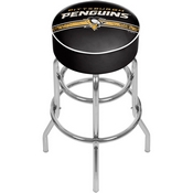NHL Chrome Bar Stool with Swivel - Pittsburgh Penguins, NHL1000-PP2