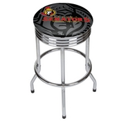 NHL Chrome Ribbed Bar Stool - Ottawa Senators, NHL1005-OS