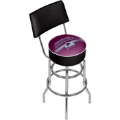 NHL Swivel Bar Stool with Back -Colorado Avalanche, NHL1100-CA2