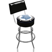 Throwback Toronto Maple Leafs Padded Bar Stool with Back, NHL1100-TMLV