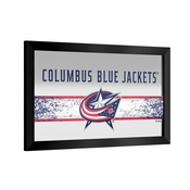 NHL Framed Logo Mirror - Columbus Blue Jackets, NHL1505-CBJ2