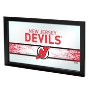 NHL Framed Logo Mirror - New Jersey Devils, NHL1505-NJD2