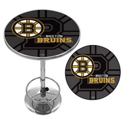 NHL Chrome Pub Table - Watermark - Boston Bruins, NHL2000-BB-WM