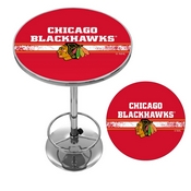 NHL Chrome Pub Table - Chicago Blackhawks, NHL2000-CBH2