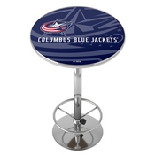 NHL Chrome Pub Table - Watermark - Columbus Blue Jackets, NHL2000-CBJ-WM