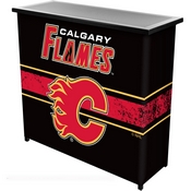 NHL Portable Bar with Case - Calgary Flames, NHL8000-CF2