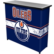 NHL Portable Bar with Case - Edmonton Oilers, NHL8000-EO2