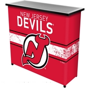 NHL Portable Bar with Case - New Jersey Devils, NHL8000-NJD2