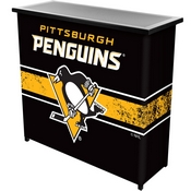 NHL Portable Bar with Case - Pittsburgh Penguins, NHL8000-PP2