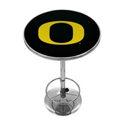 University of Oregon Chrome Pub Table - Carbon Fiber, ORG2000-CBN