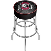 Ohio State Shadow Brutus Padded Bar Stool, OSU1000-FADE
