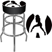 Shadow Babes - C Series - High Grade Padded Bar Stool, SB-C-1000
