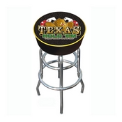 Texas Hold 'em Logo Padded Bar Stool, TXH1000