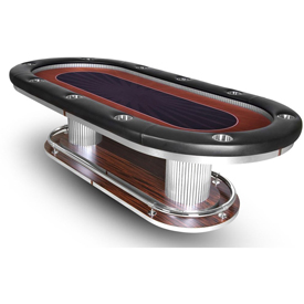 Deluxe Executive Texas Holdem Poker Table CUSTOMIZABLE, AGS-DEPT