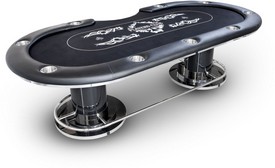 Deluxe Championship Series Texas Holdem Poker Table CUSTOMIZABLE, AGS-ChampTable