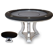 Modern Series Round Poker Table Customizable, AGS-MS60