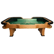Professional Casino Style Craps Table - CUSTOMIZABLE, AGS-CRT9538