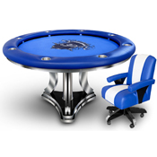 Modern Series Round Poker Table Customizable, AGS-MS60