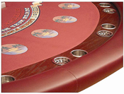Casino Style Blackjack Table with H-Type Legs - NEW!!, AGS-CBP8246HT