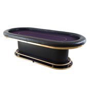 Outback Hold'em Poker Table with Round Pedestal Base, PM-OUTBACK1