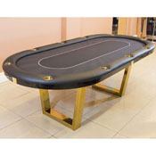 Double Agent Hold'em Poker Table with Premium Chromed Legs, PM-DOUBLEA1