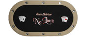 Home Style Texas Hold'em Poker Table (No Dealer Spot) CUSTOMIZABLE, AGS-PT10S