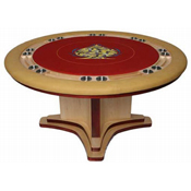 Dining / Furniture Poker Table ROUND - FULLY CUSTOMIZABLE, AGS-PT5840
