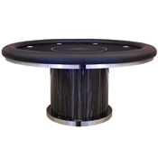 Executive Round Poker Table Customizable, AGS-Round-Poker-Table